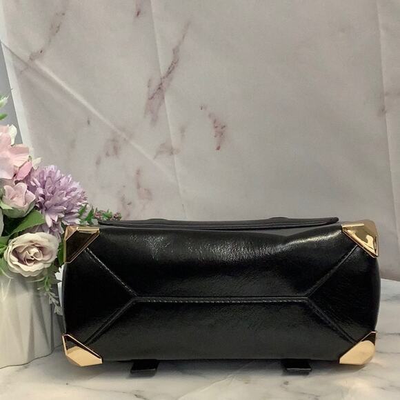 NWT Black Michael Kors Manhattan Medium Women's Satchel School - Picture 3 of 7